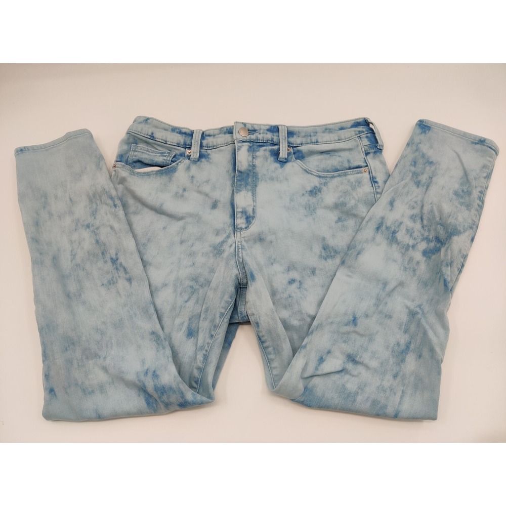 Universal Thread Womens High Rise Skinny Jeans‎ Acid Wash Blue Size 14/32R